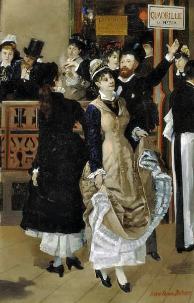 La Piste du Bal Quadrille Metra | Oil Painting Reproduction