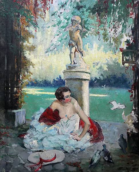 End of Summer by William Ablett | Oil Painting Reproduction