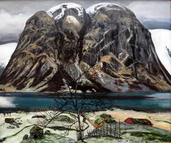 Kollen 1906 by Nikolai Astrup | Oil Painting Reproduction