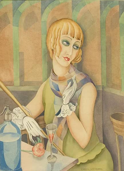 Portrait of Lili Elbe by Gerda Wegener | Oil Painting Reproduction