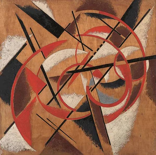 Spatial Force Construction 1920 | Oil Painting Reproduction