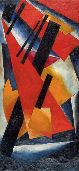 Non Objective Composition | Oil Painting Reproduction