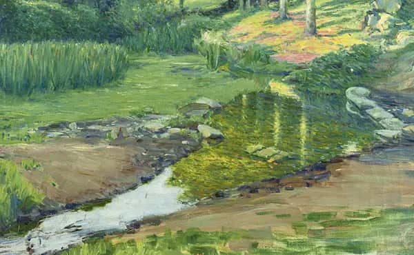 The Stream 1916 by Max Kurzweil | Oil Painting Reproduction