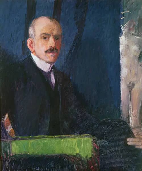 Self Portrait by Max Kurzweil | Oil Painting Reproduction