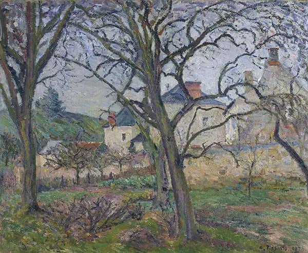 The Maubuisson Garden Seen Towards The Saint Denis Coast Pontoise | Oil Painting Reproduction