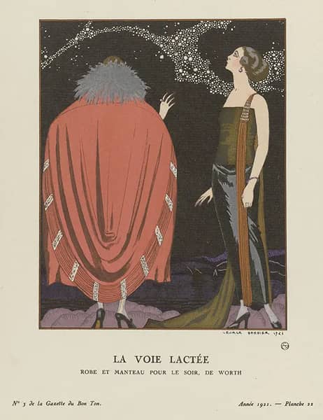 La Voie Lactee 1921 by George Barbier | Oil Painting Reproduction