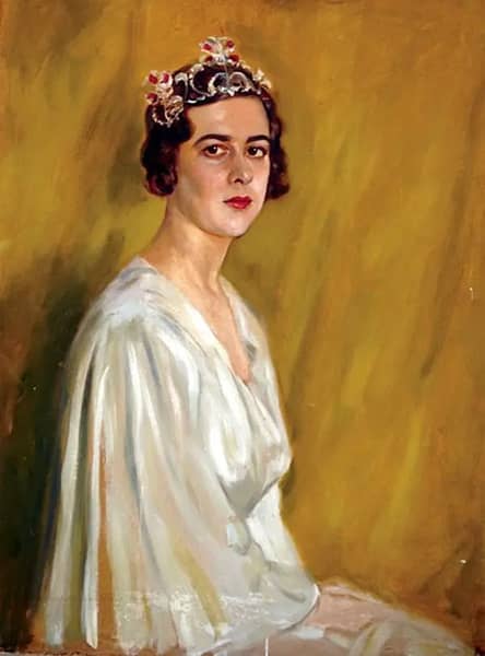 Margarita of Greece by Philip de Laszlo | Oil Painting Reproduction