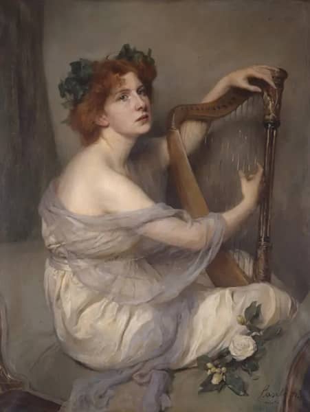 Portrait of Catherine Baroness Emile Beaumont D'erlanger 1899 | Oil Painting Reproduction