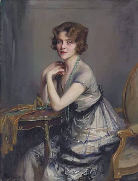 Winnie Melville Mrs. Derek Oldham 1920 | Oil Painting Reproduction