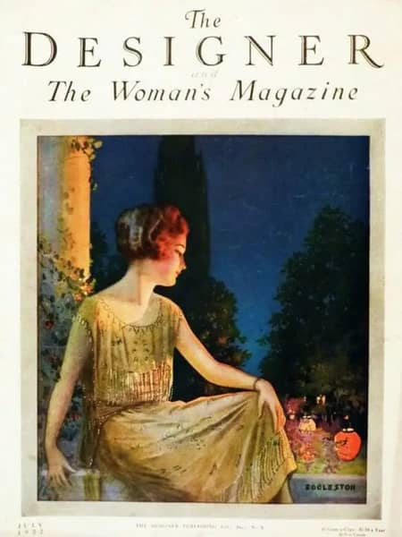 The Designer 1922 by Edward Mason Eggleston | Oil Painting Reproduction