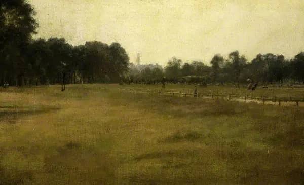 In Kensington Gardens by Paul Fordyce Maitland | Oil Painting Reproduction