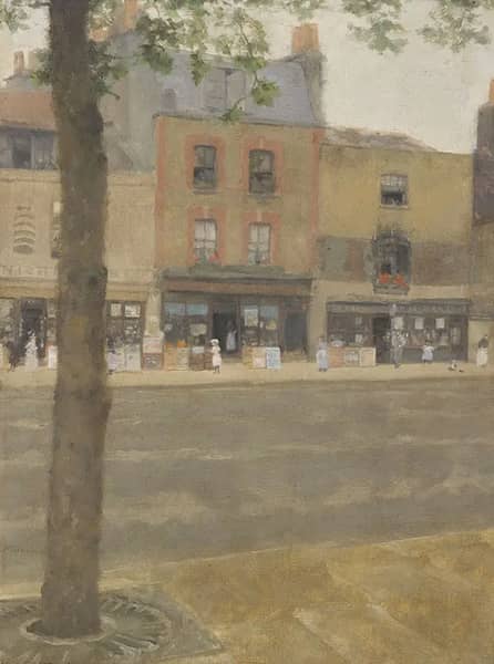 Kings Road Chelsea by Paul Fordyce Maitland | Oil Painting Reproduction