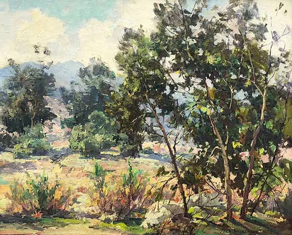 Southern California Landscape 1949 | Oil Painting Reproduction