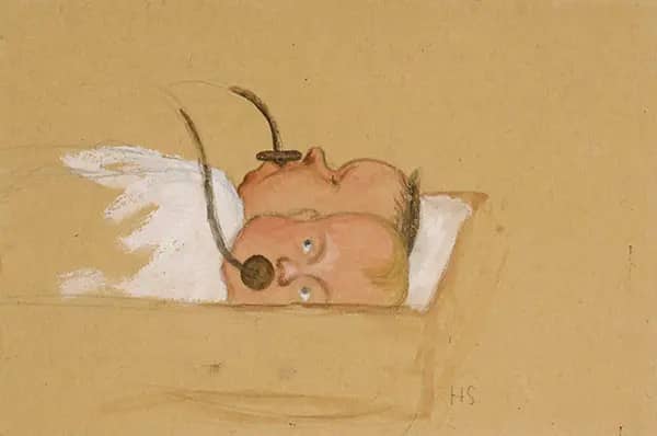 Kaksoset by Hugo Simberg | Oil Painting Reproduction