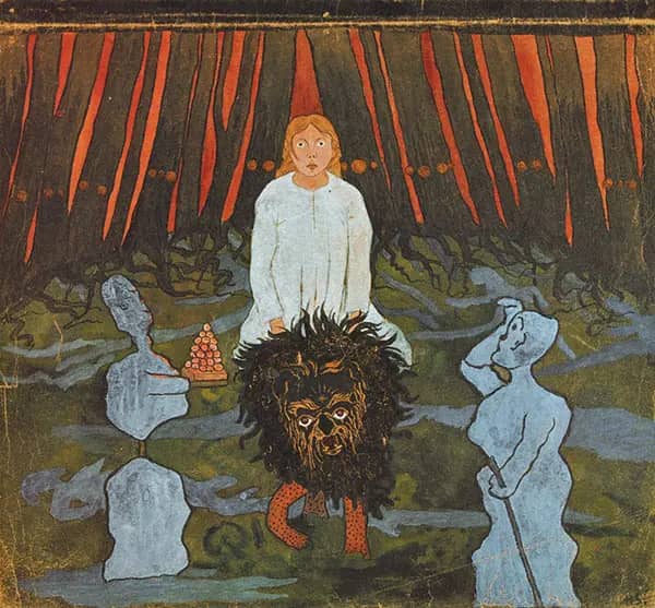 Story II by Hugo Simberg | Oil Painting Reproduction