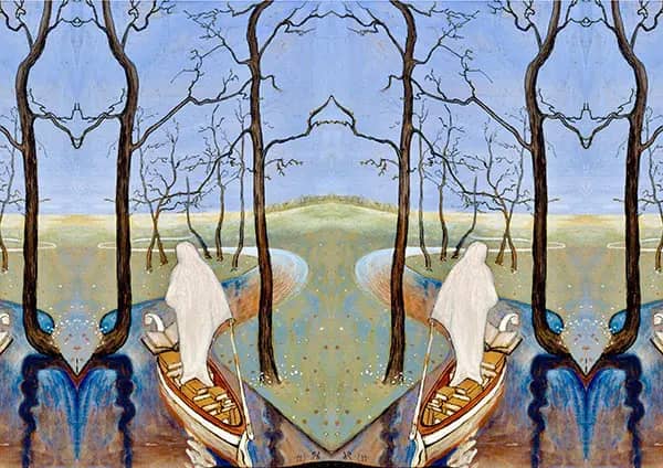 The Stream of Life on The River of Life | Oil Painting Reproduction