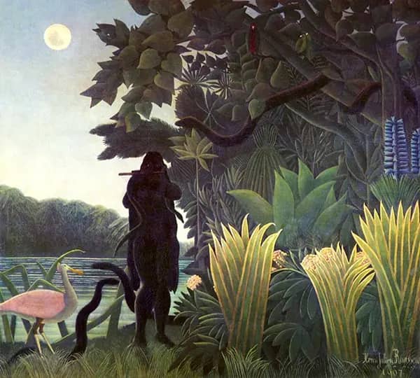 The Snake Charmer by Henri Rousseau | Oil Painting Reproduction