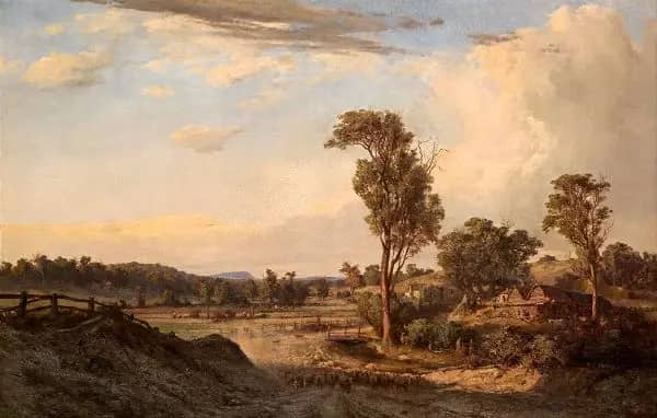 Summer Afternoon by Louis Buvelot | Oil Painting Reproduction
