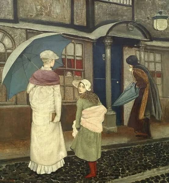 Sabbath Morn by Edward Robert Hughes | Oil Painting Reproduction