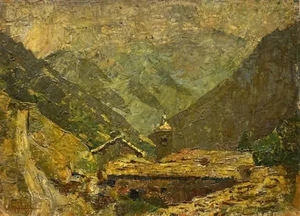 St Remy by Giuseppe Amisani | Oil Painting Reproduction