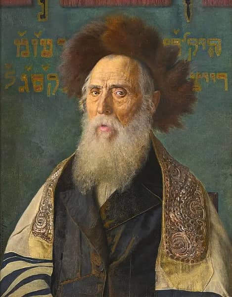 Portrait of a Rabbi II by Isidor Kaufmann | Oil Painting Reproduction