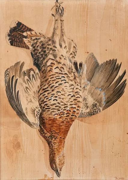 Hunting Theme by Verner Thome | Oil Painting Reproduction