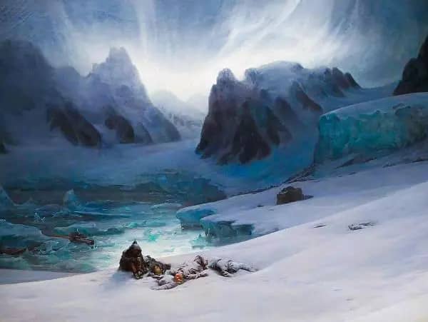 Magdalena Bay by Francois Auguste Biard | Oil Painting Reproduction