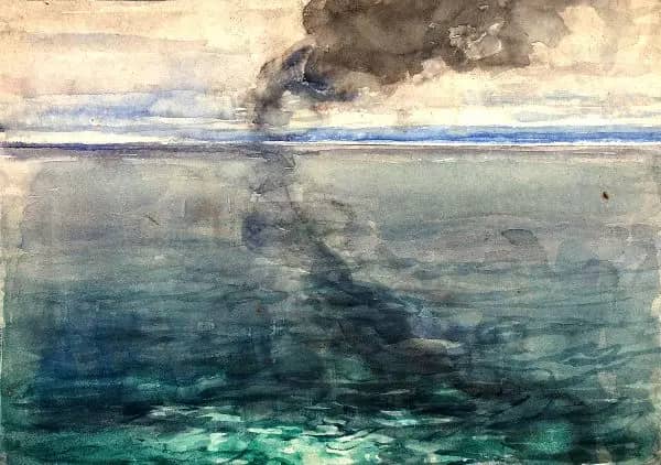 Crossing the Atlantic (Return Home) 1894 | Oil Painting Reproduction