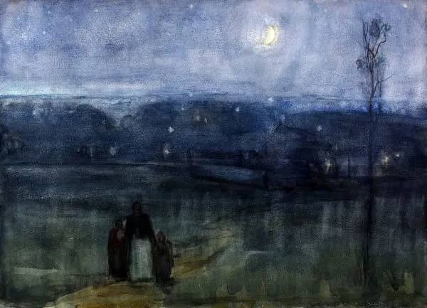 Kansas City Kansas 1897 by Henry Ossawa Tanner | Oil Painting Reproduction