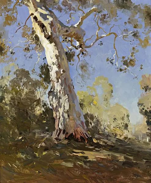 Morning the White Gum 1920 by Penleigh Boyd | Oil Painting Reproduction
