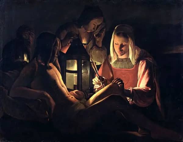 St Sebastian with Lantern c1630 | Oil Painting Reproduction