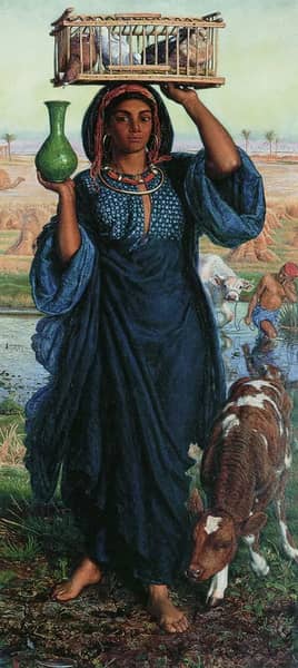 The Afterglow in Egypt by William Holman Hunt | Oil Painting Reproduction