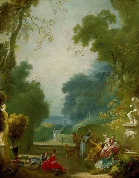 A Game of Hot Cockles c1775 | Oil Painting Reproduction