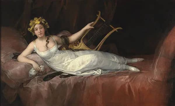 Portrait of the Marchioness of Santa Cruz 1805 | Oil Painting Reproduction