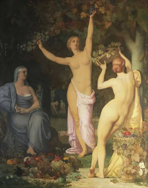 Autumn by Puvis de Chavannes | Oil Painting Reproduction