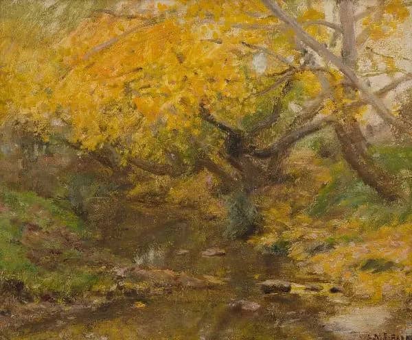 Barkers Creek Castlemaine | Oil Painting Reproduction