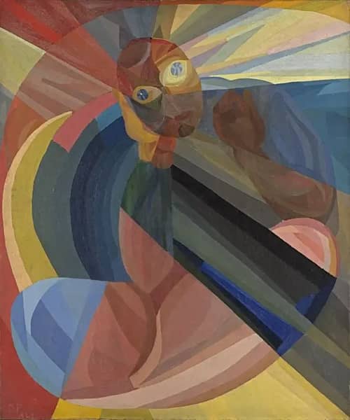 The Mother by Otto Freundlich | Oil Painting Reproduction