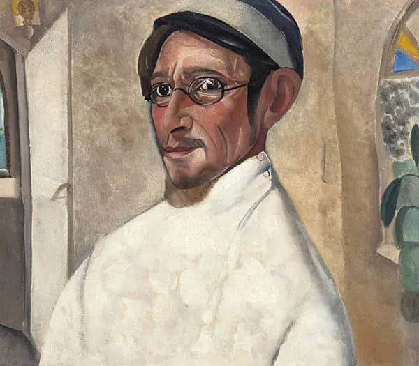 Portrait of The Actor Nikolai Podgorny | Oil Painting Reproduction