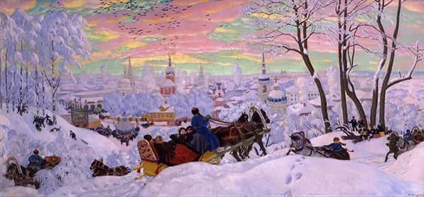 Shrovetide by Boris Kustodiev | Oil Painting Reproduction