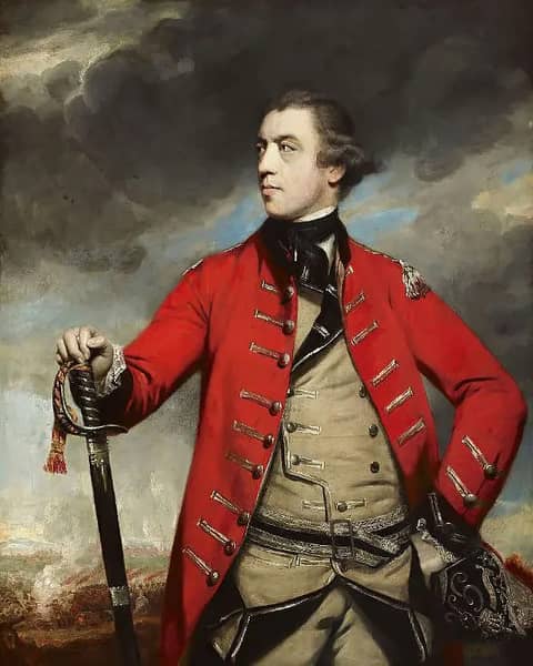 General John Burgoyne by Sir Joshua Reynolds | Oil Painting Reproduction