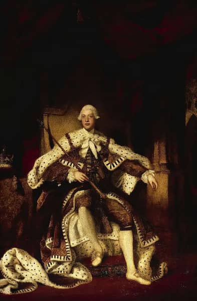King George III 1779 by Sir Joshua Reynolds | Oil Painting Reproduction