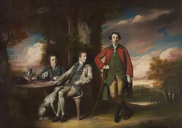 The Honorable Henry Fane with Inigo Jones and Charles Blair | Oil Painting Reproduction