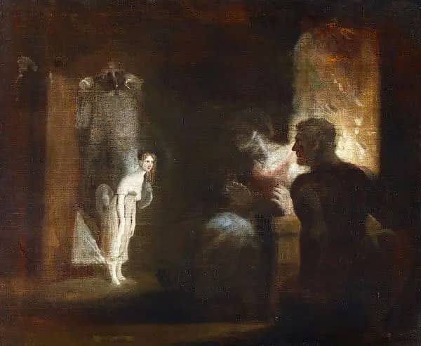 Undine Enters the House of the Fisherman and his Wife | Oil Painting Reproduction