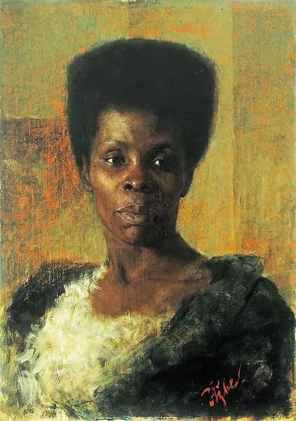 Zamorka 1895 by Anton Azbe | Oil Painting Reproduction