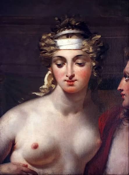 Fragment of the Abduction of Helene | Oil Painting Reproduction