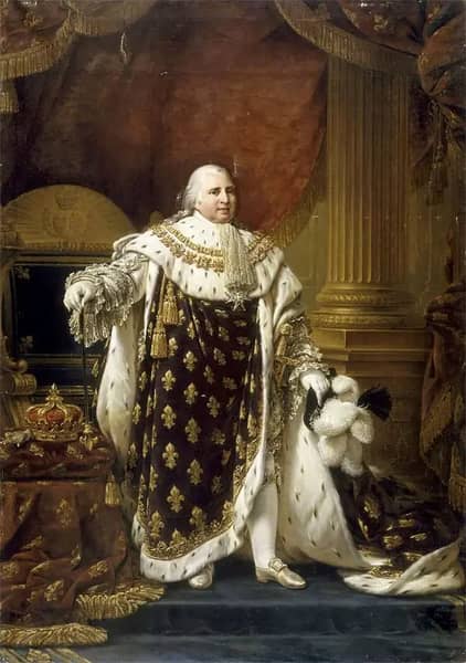Louis Xviii by Antoine Jean Gros | Oil Painting Reproduction