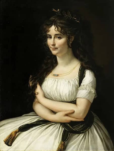 Madame Pasteur by Antoine Jean Gros | Oil Painting Reproduction