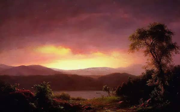 A Catskill Landscape c1858 | Oil Painting Reproduction