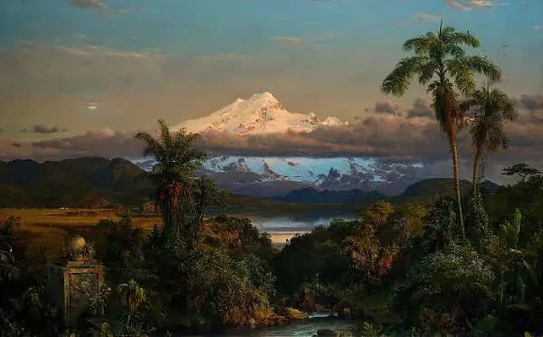 Cayambe 1858 by Frederic Edwin Church | Oil Painting Reproduction