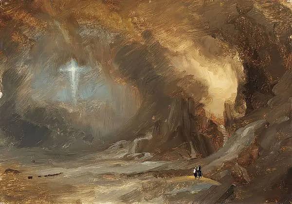 Vision of the Cross after 1847 | Oil Painting Reproduction